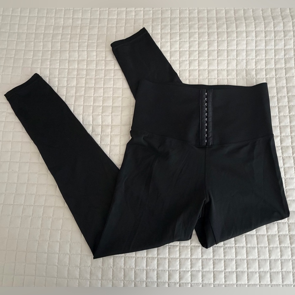 Black High-Waisted Leggings - 3 pair